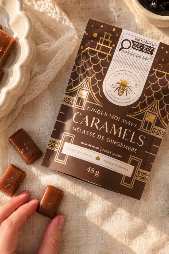 Handcrafted Holiday Caramels 48g